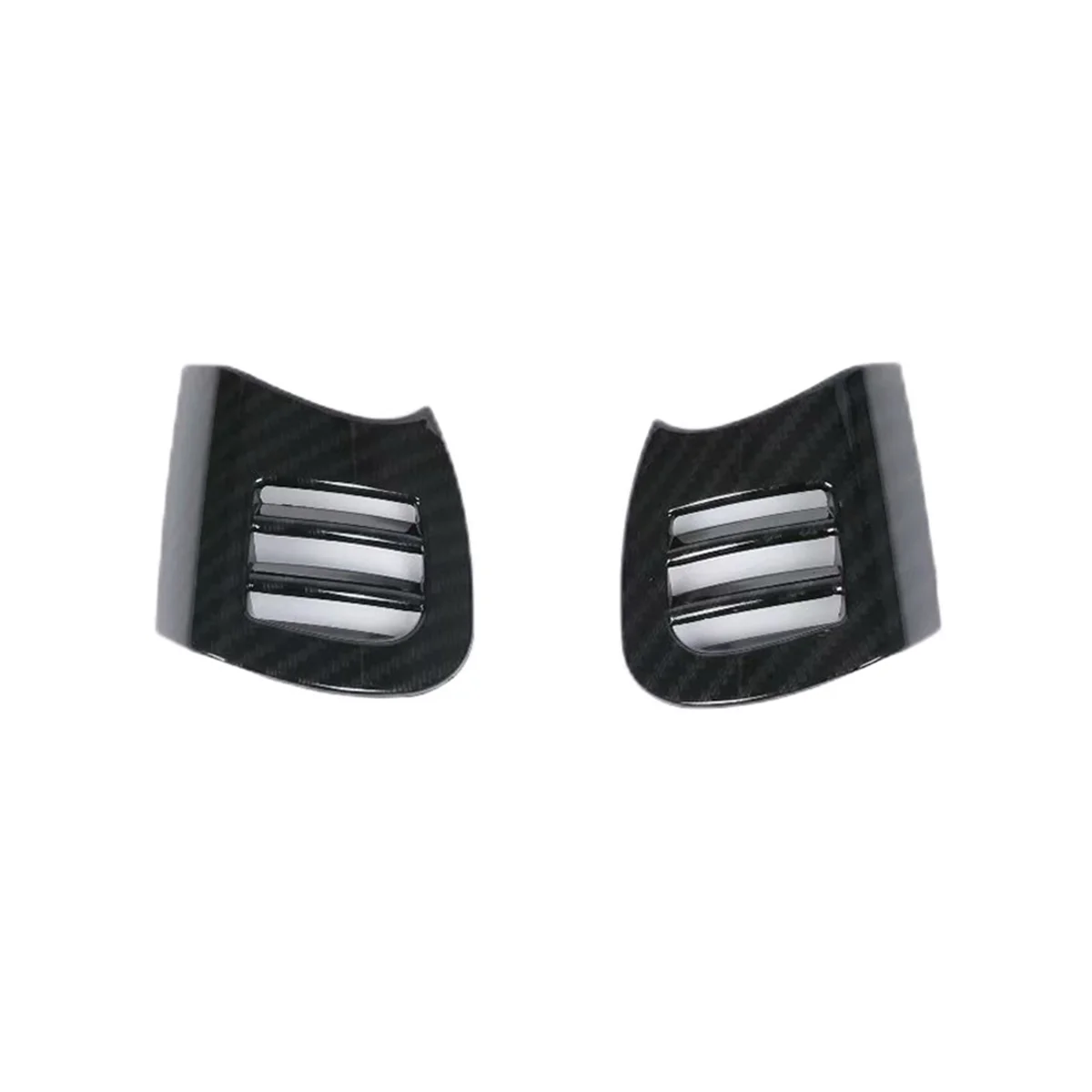 

Наклейка на решетку вентиляционного отверстия автомобиля, наклейка для дефлектора Mini Cooper F55 F56 F57, аксессуары для хэтчбека из АБС-углеродного волокна