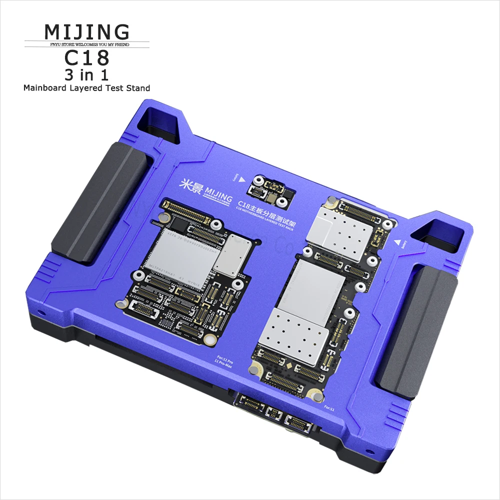 

Многослойная тестовая подставка для материнской платы MIJING C18 3 в 1 тестер среднего уровня для материнской платы инструменты для платформы для iphone 11 Pro Max