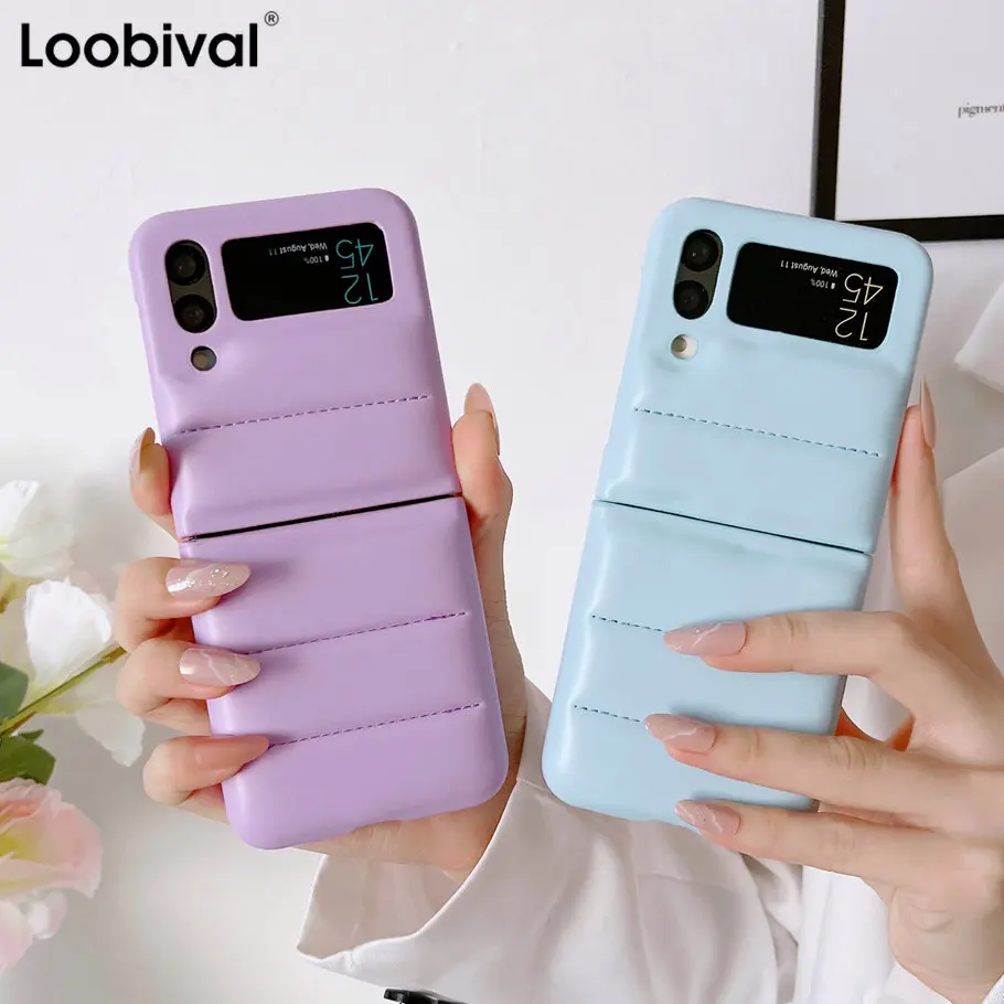 Модный чехол-пуховик с воздушной подушкой для Smausng Z Flip 5 Flip4 Flip 4 3 ins, Кожаный противоударный чехол для Samsung Galaxy Z Flip5 Модный чехол-пуховик с воздушной подушкой для Smausng Z Flip 5 Flip4 Flip 4 3 ins, Кожаный противоударный чехол для Samsung Galaxy Z Flip5