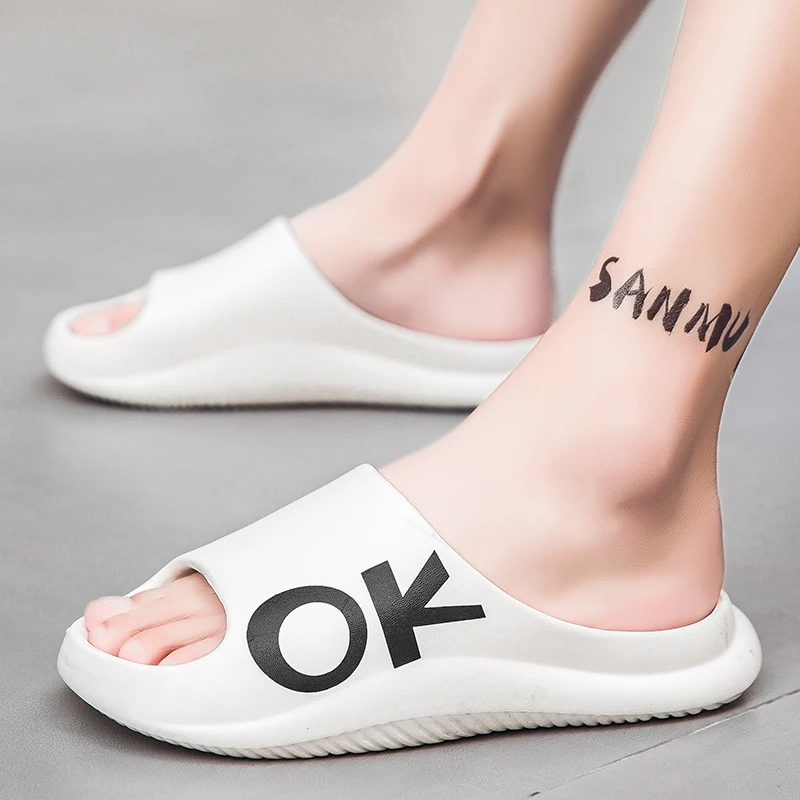 Шлепанцы парные мужские для дома и ванной повседневные износостойкие