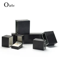 oirlv black jewelry box for bracelet necklace jewelry storage engagement proposal birthday anniversary gift customizable