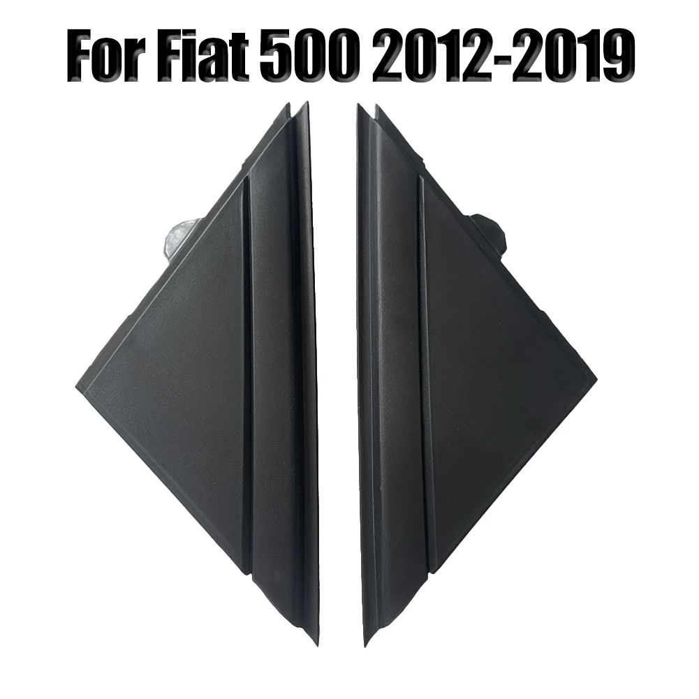 

1x Rear Mirror Triangle Trim Plate Matte Black LH&RH 1SD00KX7AA 1SJ85KX7AA 2pcs High Quality Mirror Flag Cover