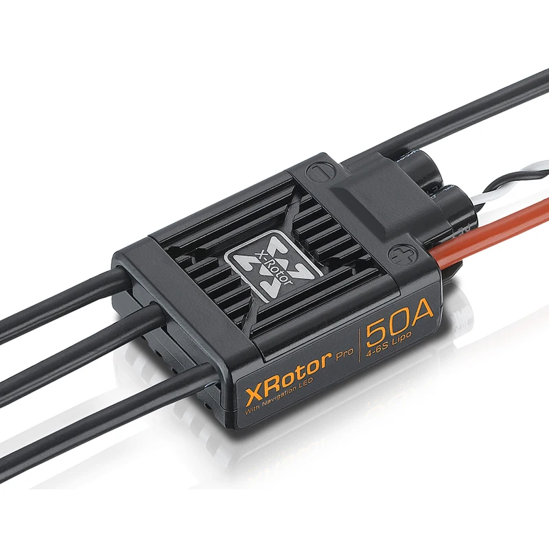 Фото Контроллер скорости Hobbywing XRotor Pro 50A 4-6S, бесщеточный ESC многовинтовой пневматический прибор «сделай сам» для РУ дрона Heli №5