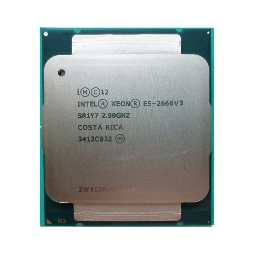 

Процессор Intel Xeon E5 2666 v3 E5 2666v3 E5-2666V3 2,9 ГГц десятиядерный, двадцать потоков, процессор 25 Мб 135 Вт LGA 2011-3