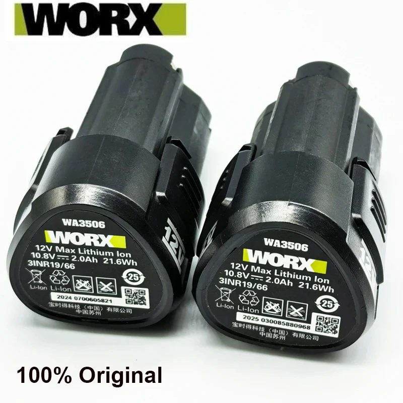 WORX 12V 2000mAh Electric Tool Battery