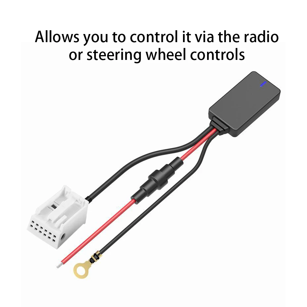 

Car Bluetooth-compatible 5.0 Audio Adapter Vehicle Fast Speed Streaming Device Automotive Accessories Spare Parts