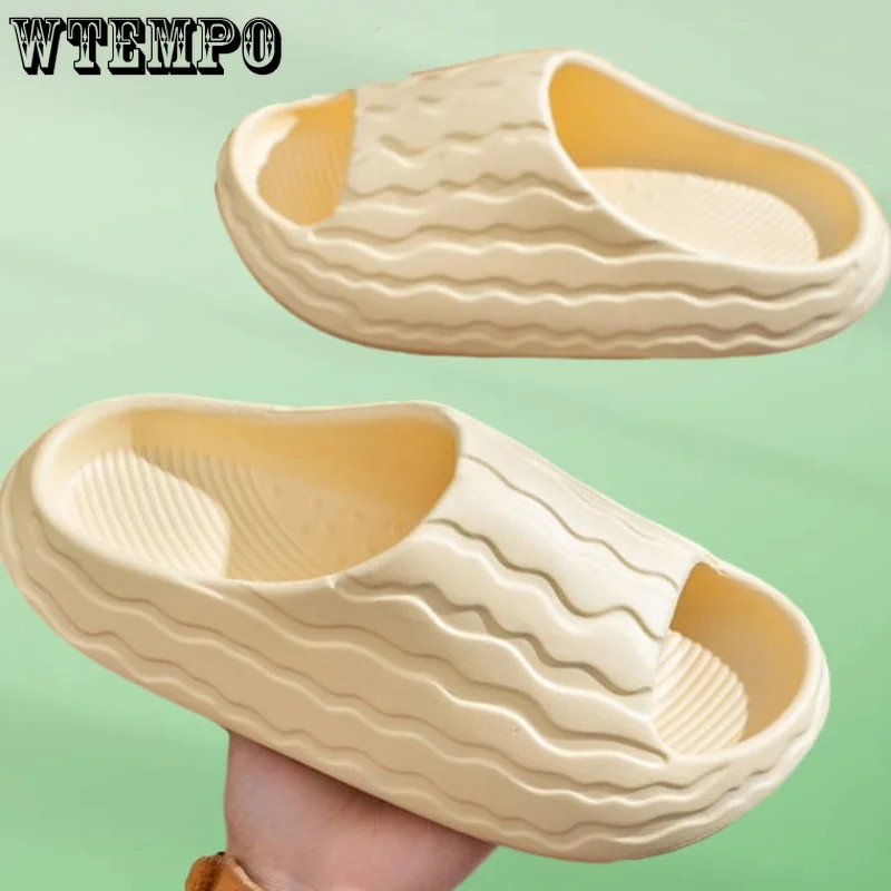 

WTEMPO Woman Slippers Thick Bottom Nonslip Trend Watermelon Designer Shoes Fashion Style Platform Bathroom Slides Wholesale