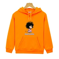 kids mafalda hoodies kawaii graphic anime sweatshirts baby boy clothes childrens clothing girls hoody long sleeve sudaderas