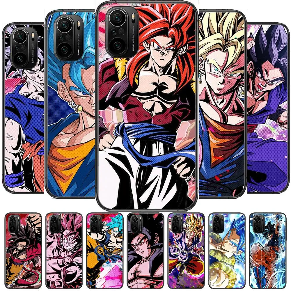 

Dragon Ball Goku Cartoon Phone Case For xiaomi redmi POCO F1 F2 F3 X3 Pro M3 9C 10T Lite NFC Black Cover Silicone Back Prett mi