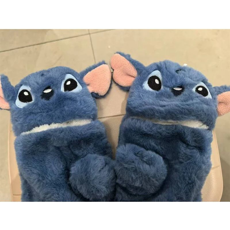 Оригинальные наушники Disney Stitch Alex Didi плюшевые ветрозащитные теплые милые новинка