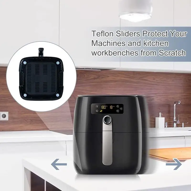 Toaster Countertop Storage Moving Sliders