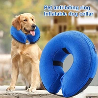 protective inflatable dogs collar soft pet recovery collar for small medium dog and cat dog collars pet accessories dog supplies