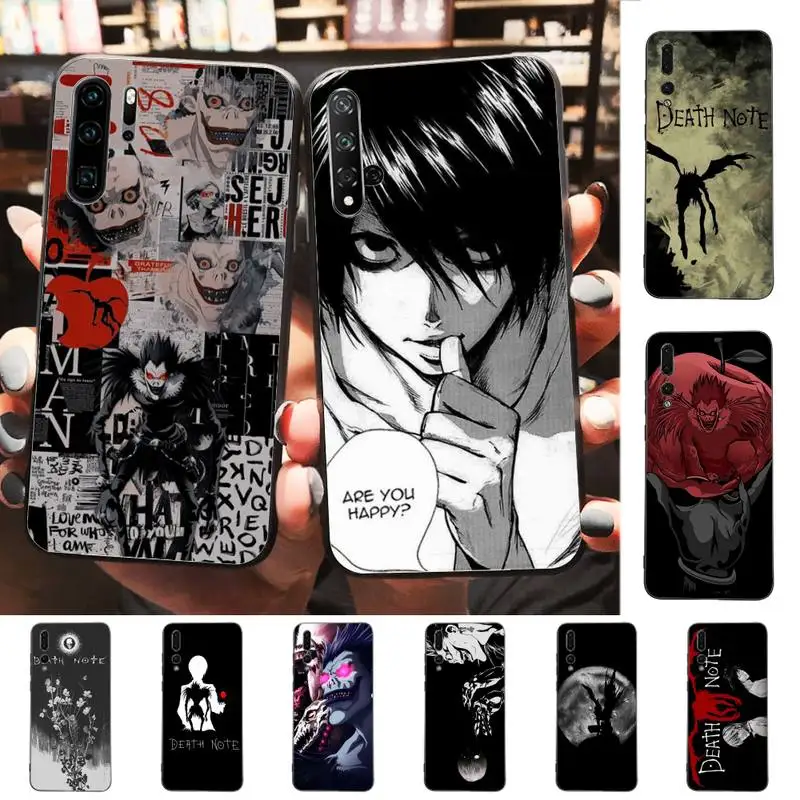 

Anime Death Note Ryuk Phone Case Soft Silicone Case For Huawei p 30lite p30 20pro p40lite P30 Capa