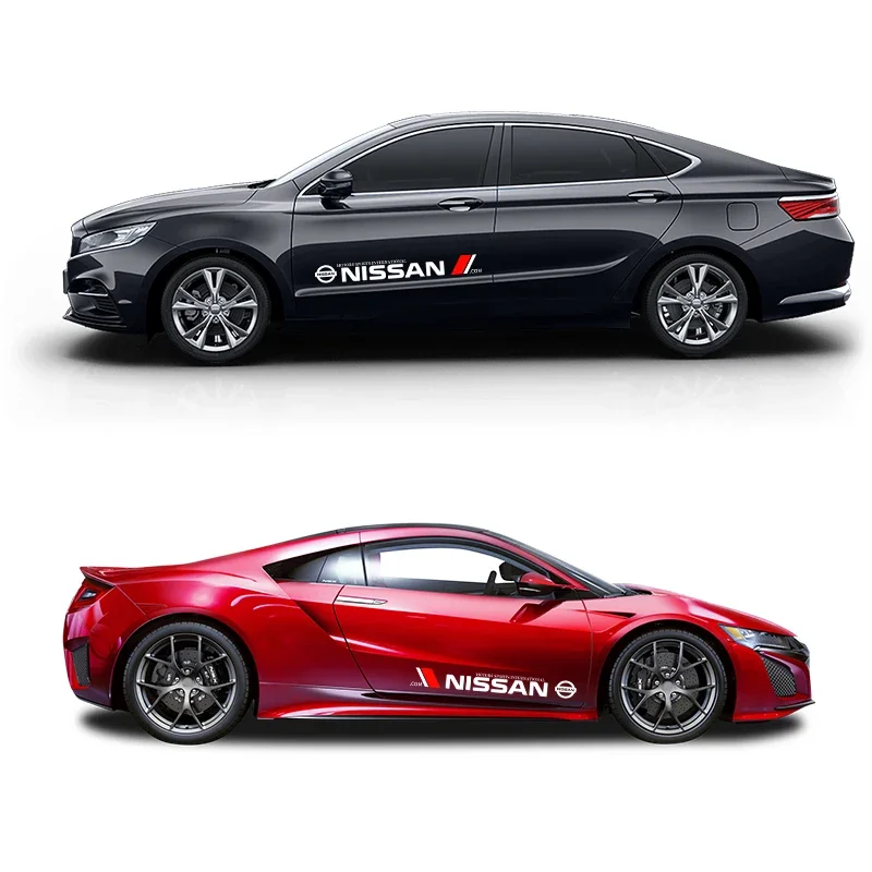 2 шт. водостойкая декоративная наклейка с логотипом кузова и двери для Nissan Nismo X-trail