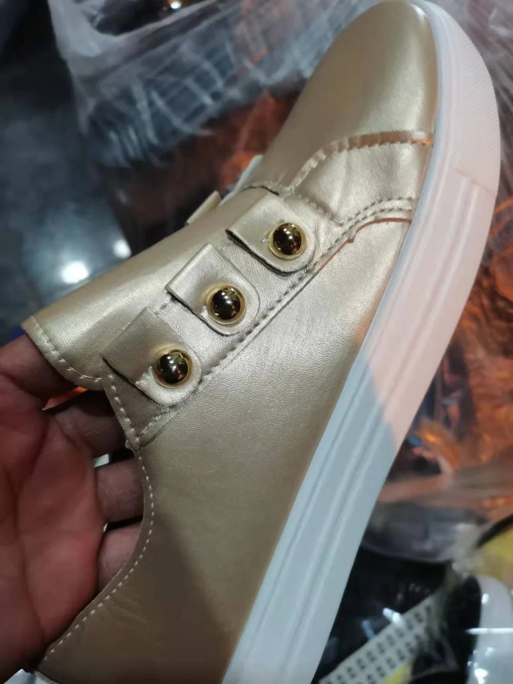 New Casual Ladies Thick Bottom Single Shoes Women's Platform Flat Bottom Lace Up Casual Sneakers Fashion Simple Women's Shoes