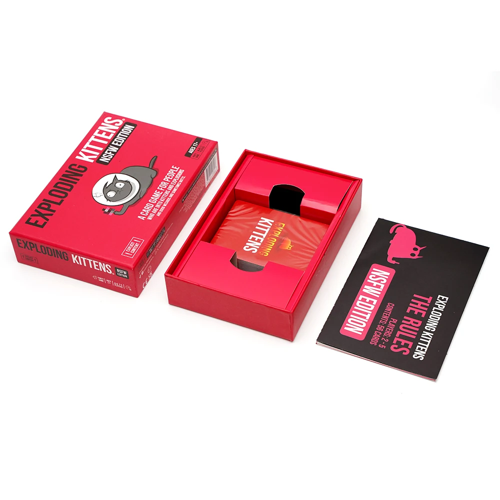 NSFW Edition Exploding Kittens Card Games