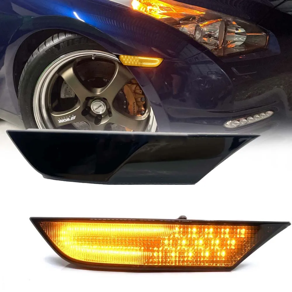 Лампа указателя поворота для Nissan GTR R35 Coupe 07-22 | AliExpress