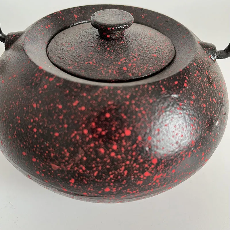 Уникальный чугунный чайник с ситечком 400 мл |