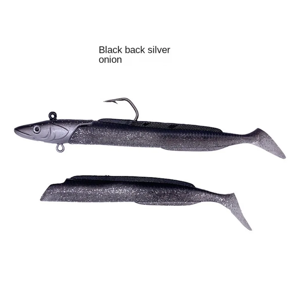 2024 приманка в виде рыбьего угря из углеродистой стали перья скумбрии треска