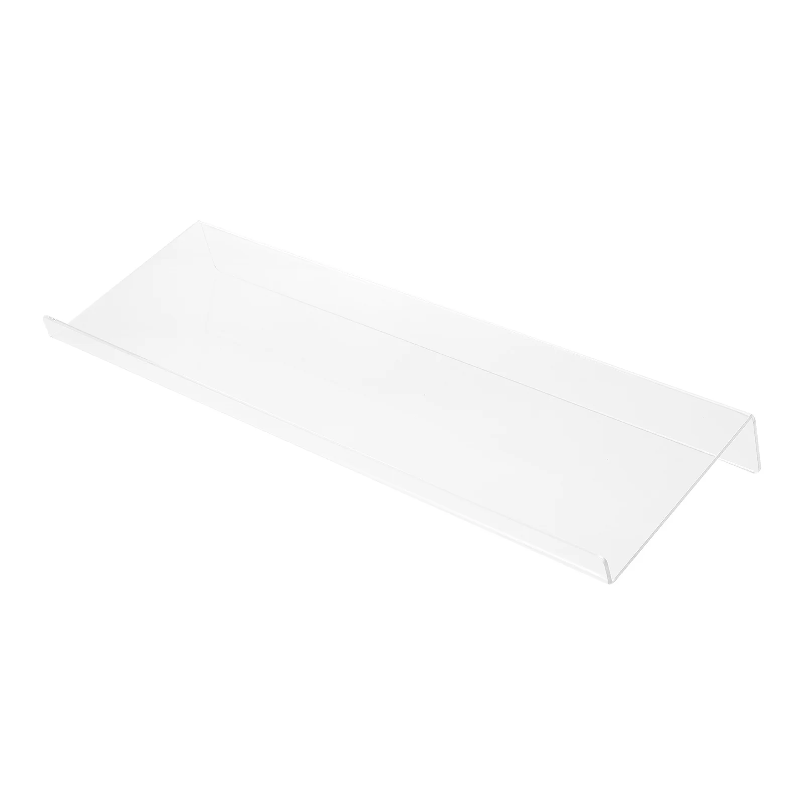 

Keyboard Stand Computer Acrylic Holder Riser Accessories Tilted Desk Tray Office Desktop Laptop Pc Clear Feet Titled Mini