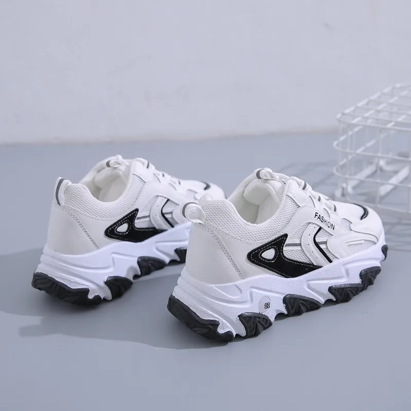 

Новинка 2023, женская обувь, зимние однотонные туфли на среднем каблуке, с круглым носком, на плоской подошве