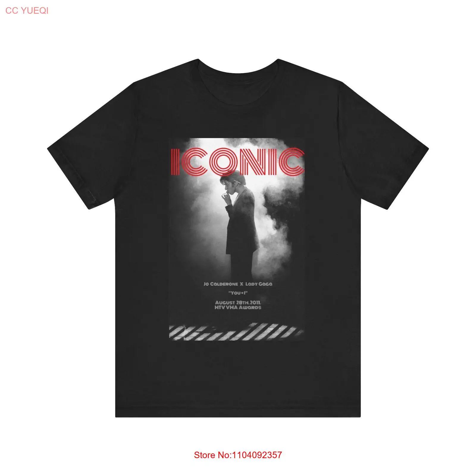 ICONIC 2011 Awards Ga G as Jo Calderone you and I live Unisex Jersey Tee |