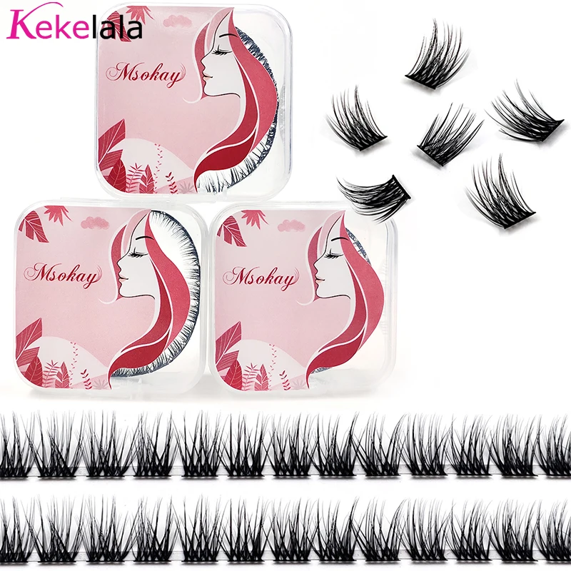 

10 пар/партия, радужные разноцветные норковые накладные ресницы, белые объемные красные фиолетовые синие цветные накладные ресницы для куко...