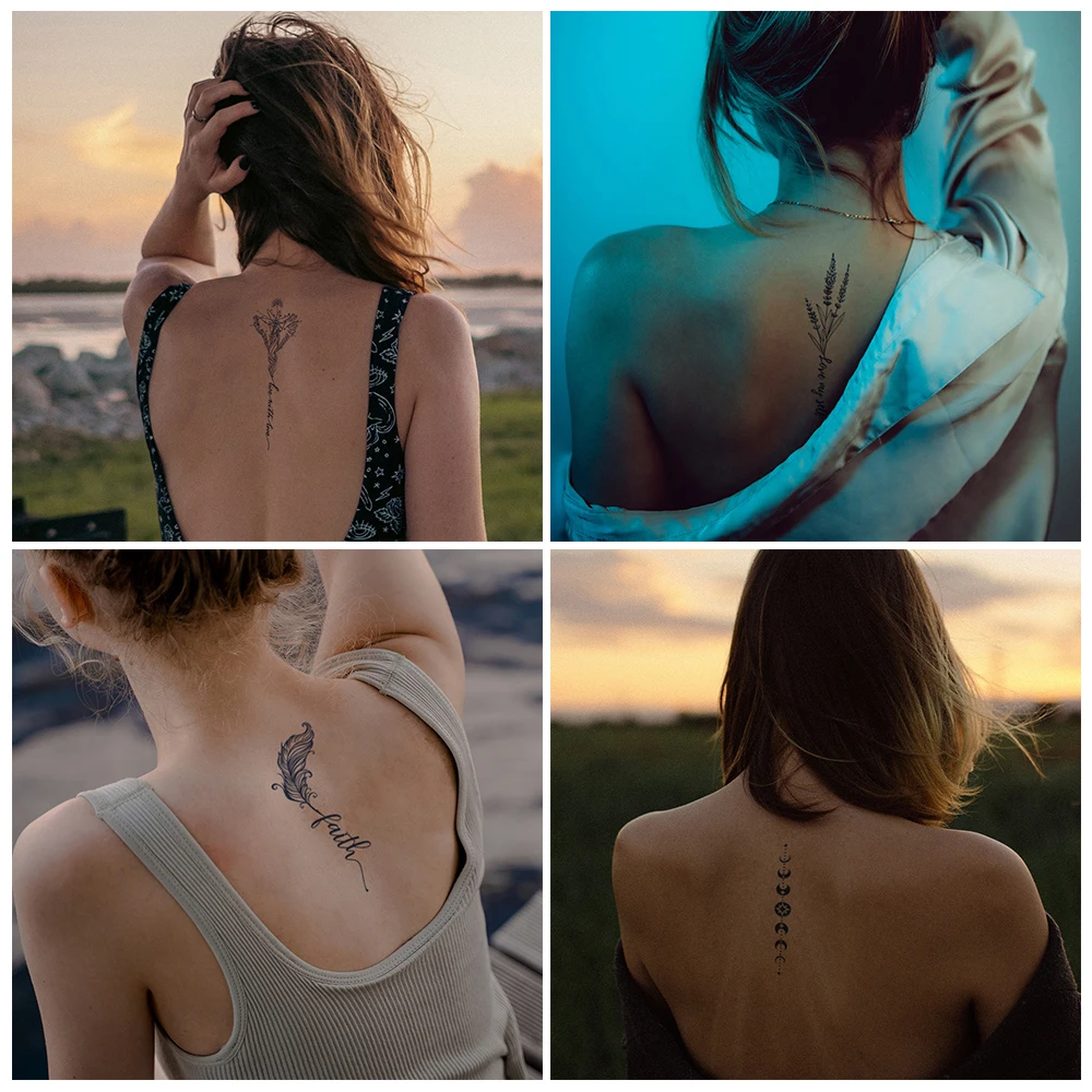 VeeCharm - полупостоянные татуировки-наклейки Juice поддельные татуировки для