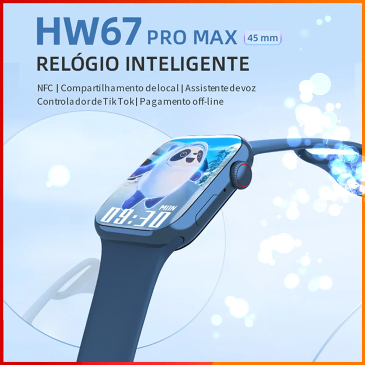 

Новинка 2022, Смарт-часы HW67 Pro Max, 1,9 дюйма, серия 7, NFC, голосовой помощник, оплата, мужские Смарт-часы с Bluetooth-вызовом PK iwo HW37 HW22