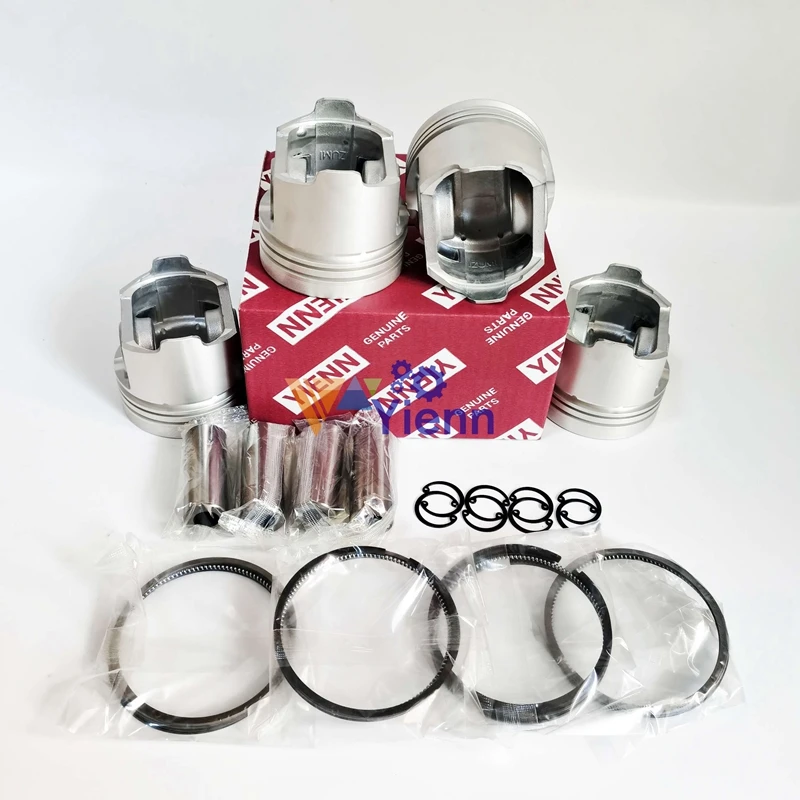 

For Toyota 5L Piston With Piston Ring 13101-54120 Fit Toyota LC Prado 90 HiAce 4 H100 Hilux 6 N140 Diesel Engine Repair Parts