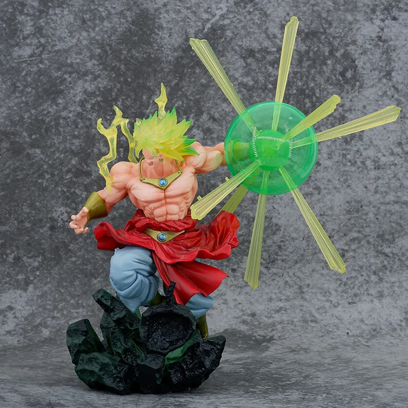 

30cm Dragon Ball Action Figures Battle Broli PVC 3D Model Collection Figurine Toys For Kids Friend Gift Desktop Decoration