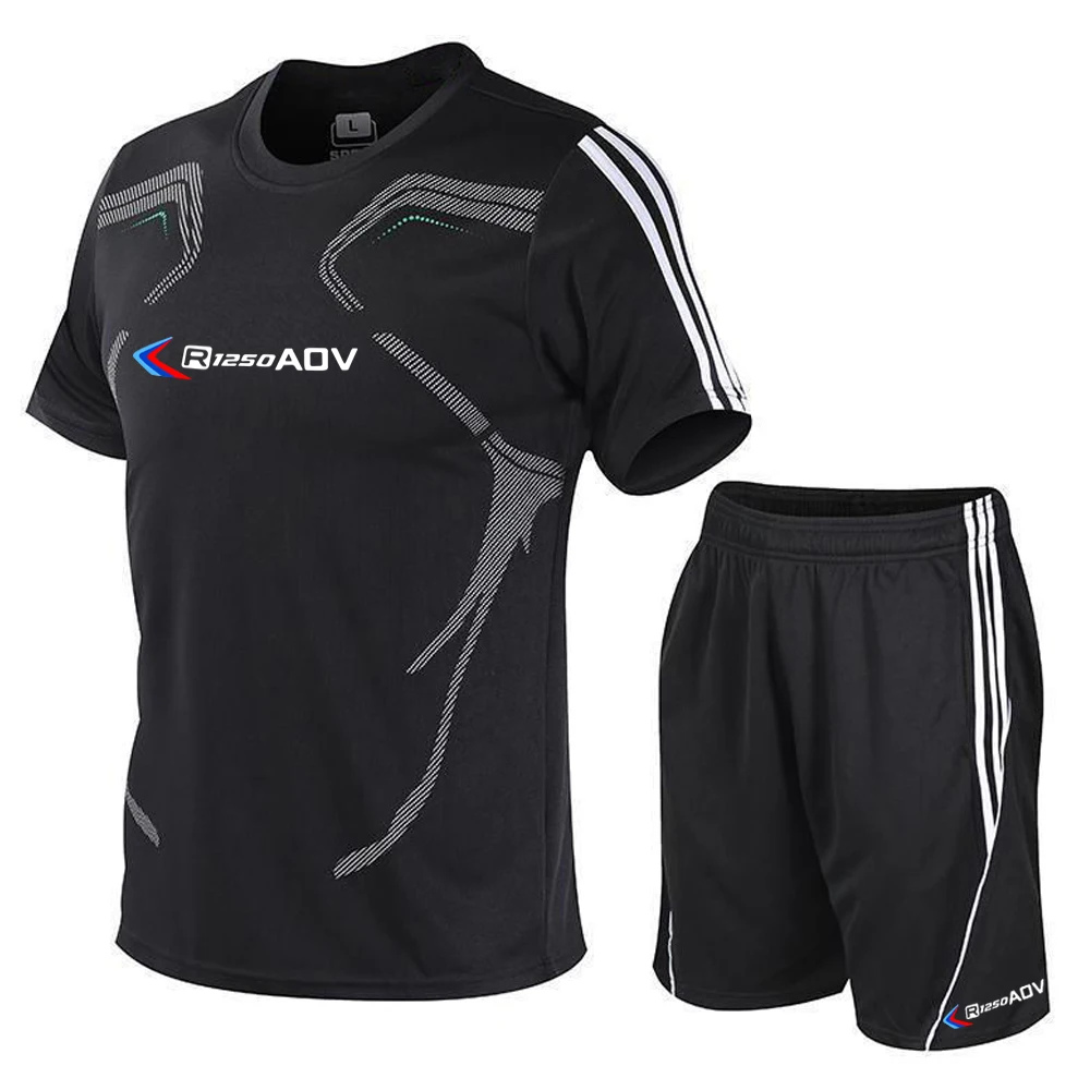 

FOR BMW GS BMW R1250ADV short sleeved men's T-shirt breathable loose fitting sportswear summer with logo
