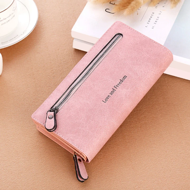 

Luxary Women Wallets Card Holder Fashion Lady Purses Handbags Money Coin Purse Woman Clutch Long Zipper Wallet Burse Bags Pocket