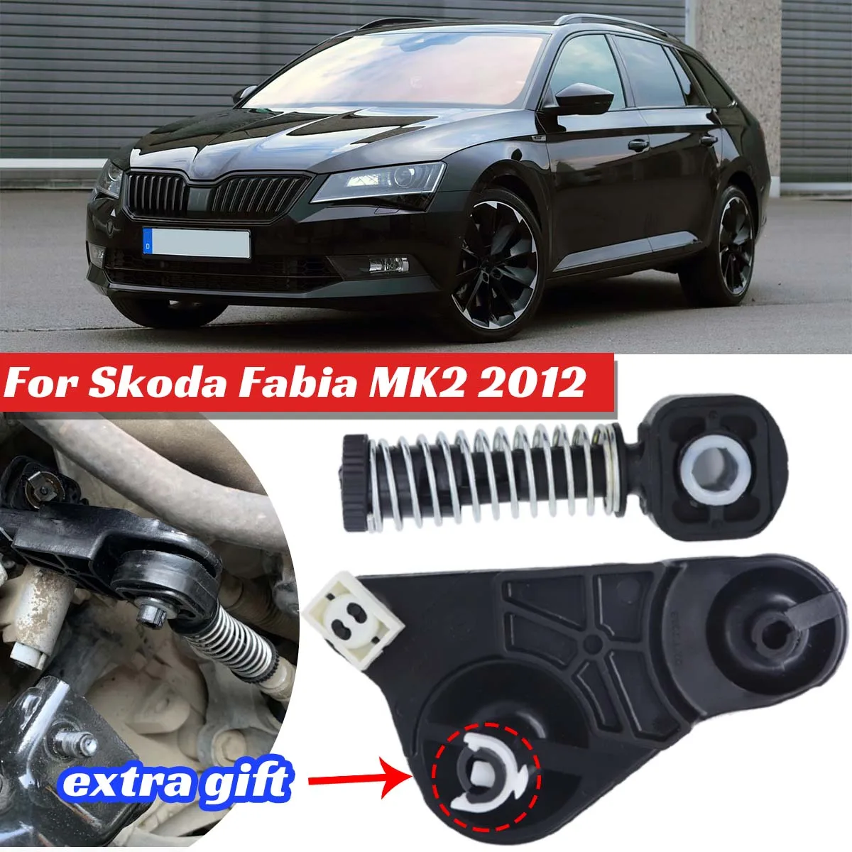Релейный рычаг Bowden фиксатор троса для Skoda Fabia MK2 2012 переключения передач концевой