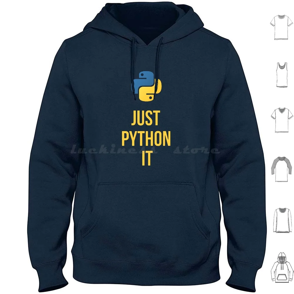 

Python Programming Hoodies Long Sleeve Developer Python Language Logo Coder Programming Coding Programmer Code