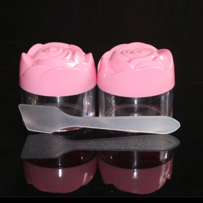 Тара для косметического крема пластиковая 10 шт