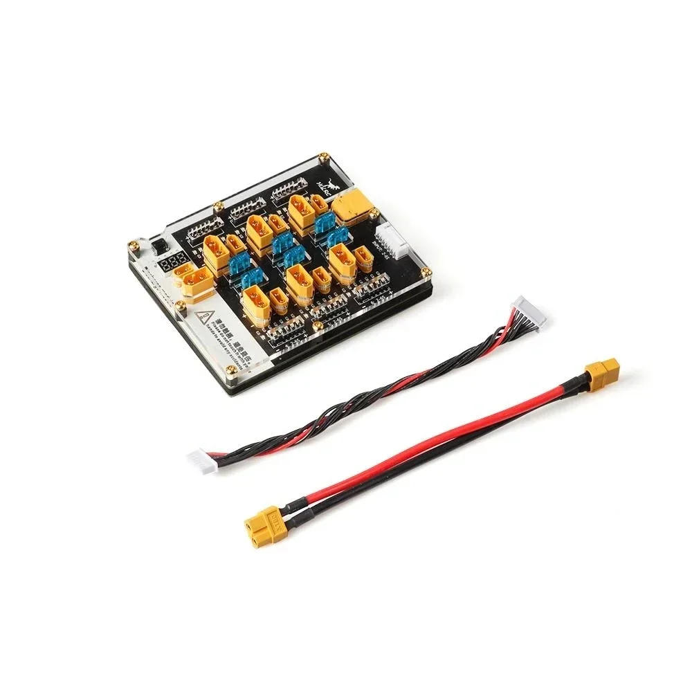 Плата зарядного устройства FyHGLRC Thor 6 Pro для LiPo аккумуляторов, 40А, с разъемами XT60XT30, 2-6S, с функцией разрядки, для IMAX B6, ISDT Q6, Nano, HOTA D6 Pro (art.: 3920d4e2fe3e4) - 3920d4e2fe3e4