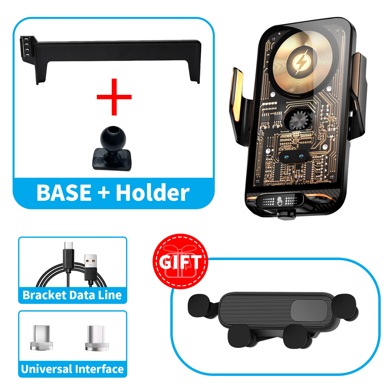 

Автомобильный держатель телефона для Polestone 01 Rox 01, экран навигации, GPS-кронштейн, база, аксессуары для зарядки