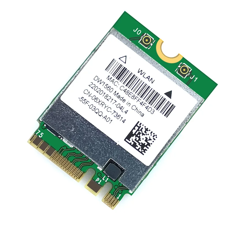 Адаптер Wi-Fi BCM94352Z DW1560 06XRYC M.2 беспроводная карта 1200 Мбит/с 802.11ac 2 4 ГГц/5G Bluetooth 0 NGFF для