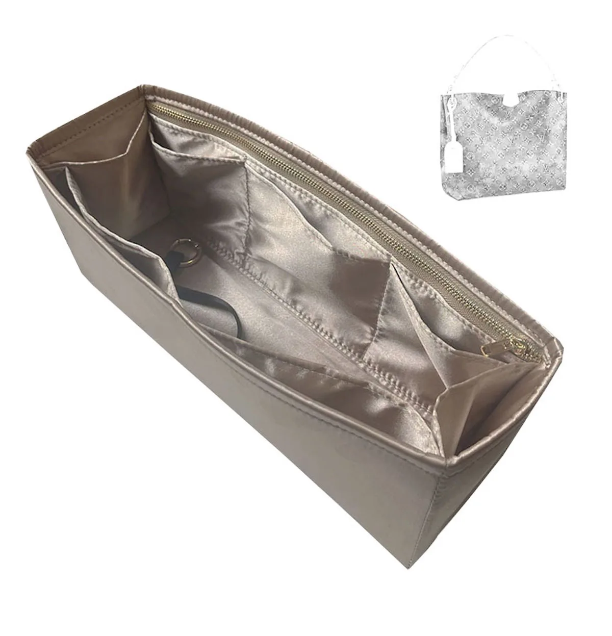 Органайзер для сумок изящного органайзера PM MM вставка дизайнерских кошелек