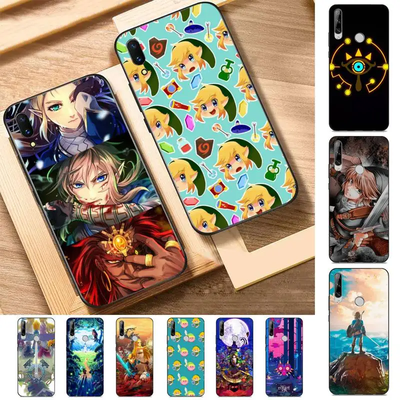 

Bandai Classic Game Zelda Dark Phone Case for Huawei Y 6 9 7 5 8s prime 2019 2018 enjoy 7 plus
