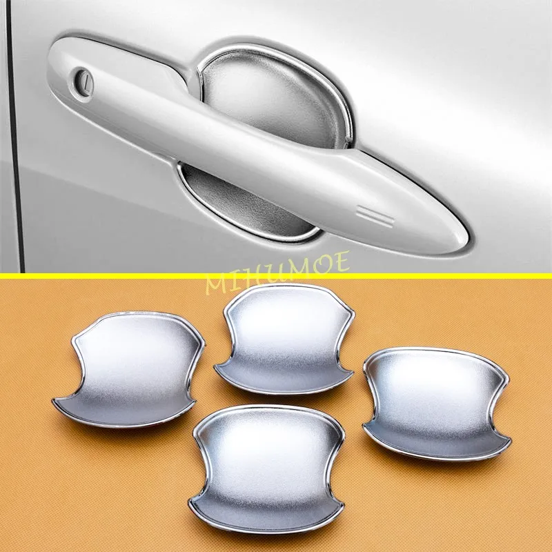 

Chrome Frosting Car Door Handle Trims Protector Decor Accessories For Toyota Corolla Cross 2021 2022 2023