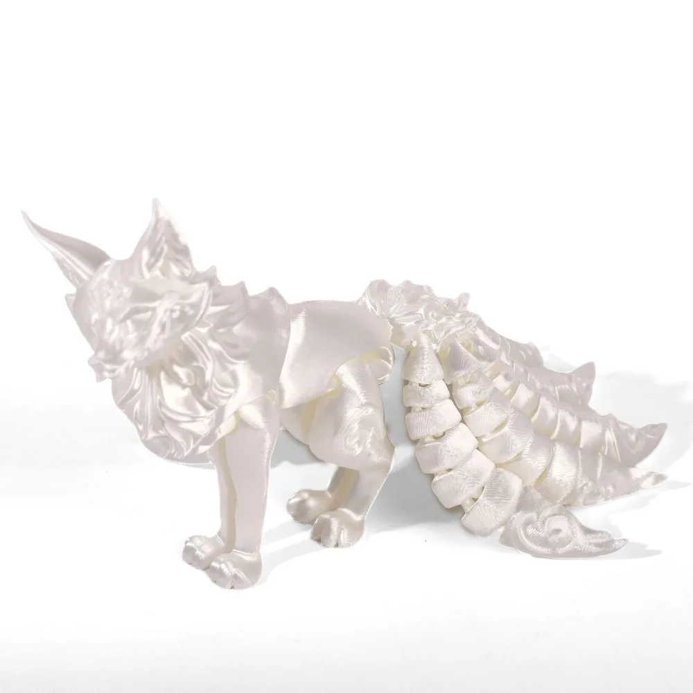 

3D модель лисы из PLA пластика