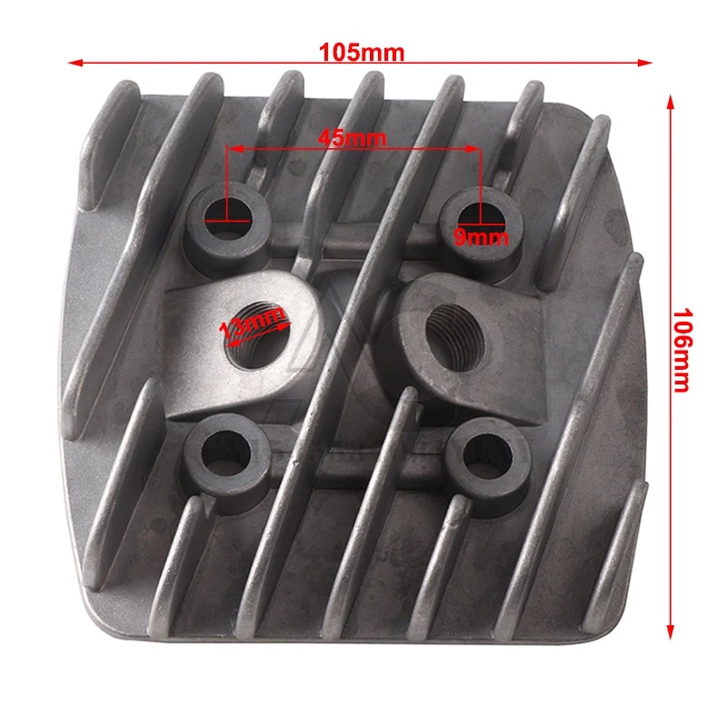 

Новая головка цилиндра велосипеда для PK80/LD80/LD90 - 80cc или 100cc