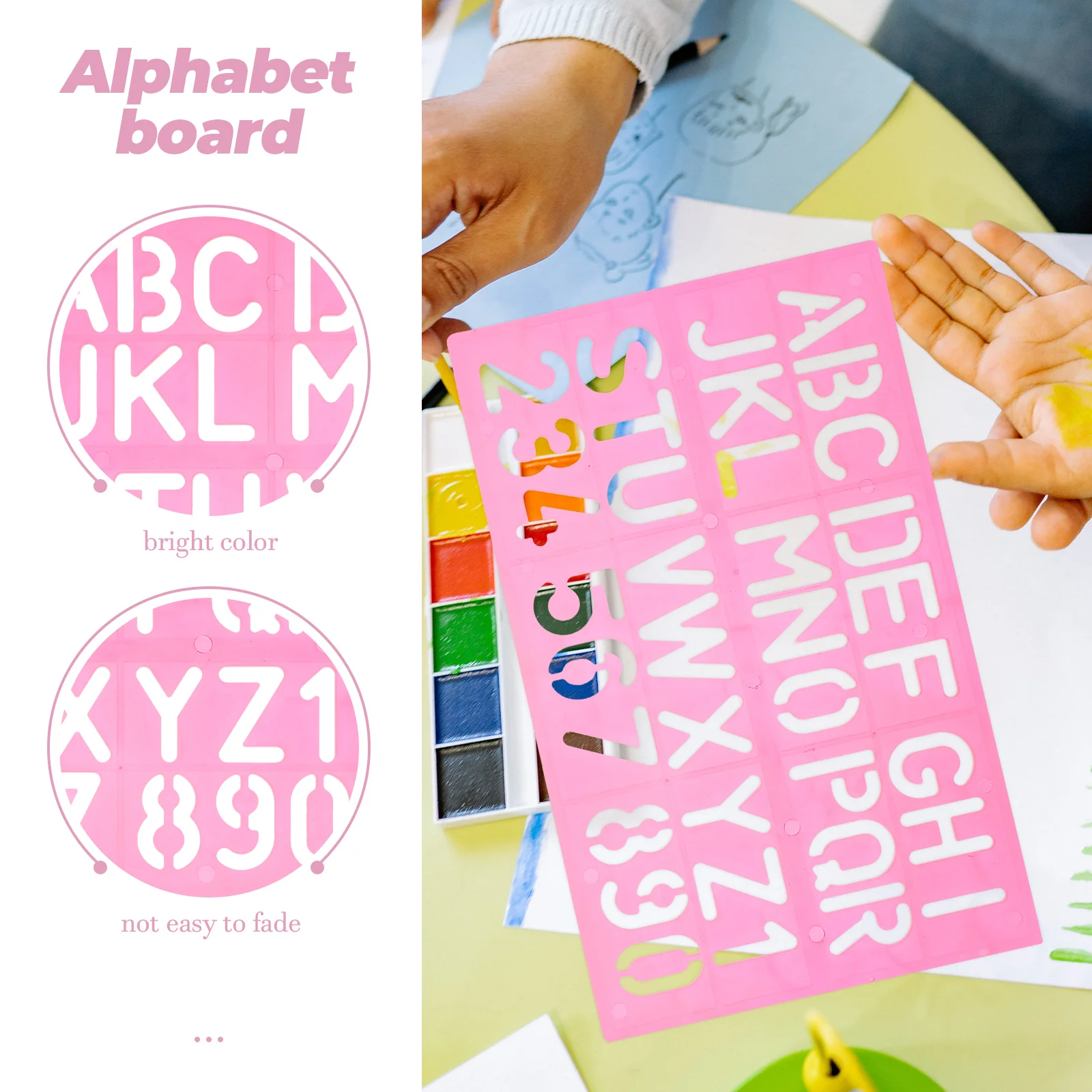 4 шт. цифровой штангенциркуль с буквами обучающие игрушки алфавитом картонные