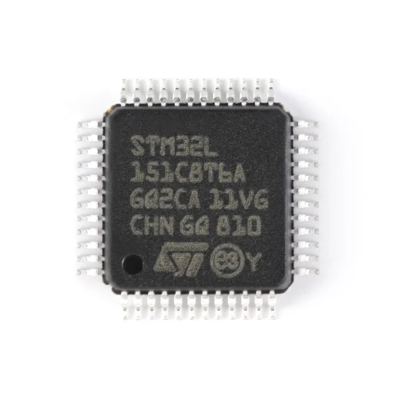 

10pcs/Lot STM32L151C8T6A LQFP-48 ARM Microcontrollers - MCU Ultra-low-power Arm Cortex-M3 MCU 64 Kbytes of Flash , 32 MHz CPU,