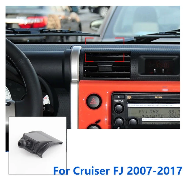 

Автомобильный держатель для телефона, специальные крепления для Toyota FJ Cruiser, GPS, поддерживающий фиксированный кронштейн, основание 17 мм, аксессуары 2007-2017