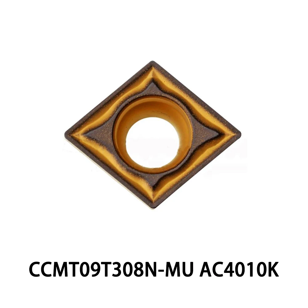 CCMT 09T308 CCMT09T308 CCMT09T3 08 09T308N N MU CCMT09T308N-MU AC630M Оригинал 80 ° Твердосплавные вставки для