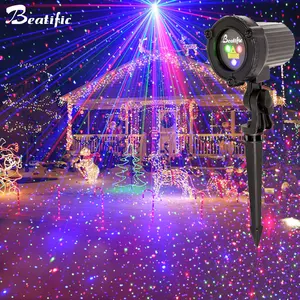 2022 уличные фонари, Рождественский лазерный проектор звезд, уличное ландшафтное освещение, Новогоднее украшение для дома, сада, лужайки