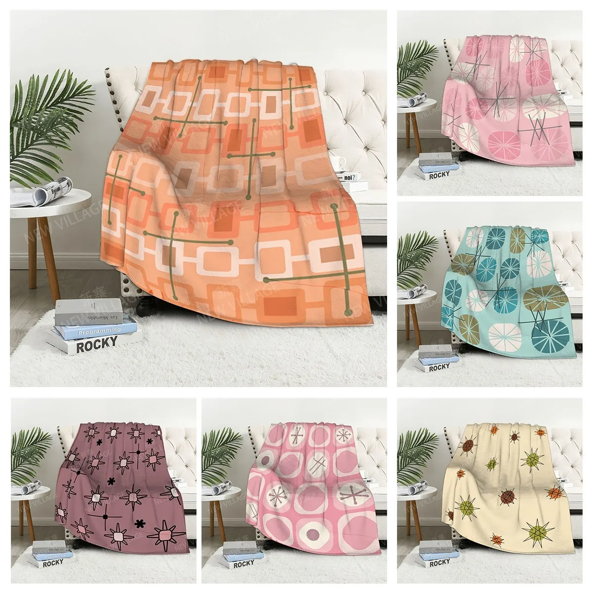 Клетчатый диван для колена одеяла теплое зимнее покрывало кровати декоративное